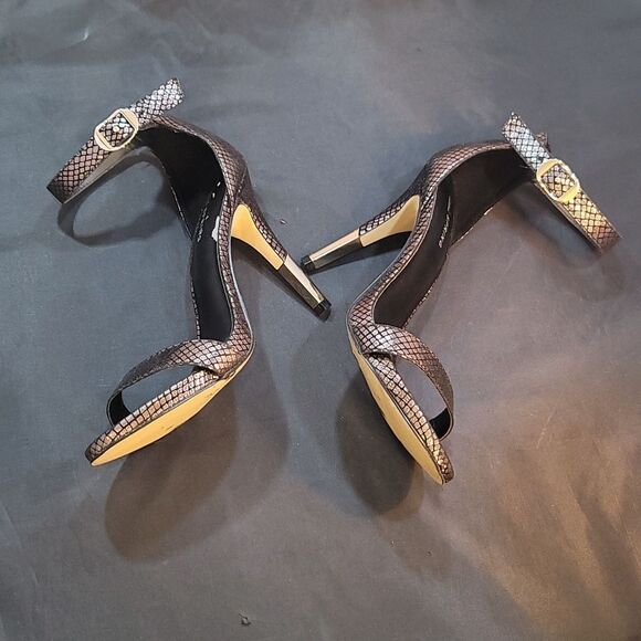 CALL IT SPRING HIGH HEEL STILETTOS OPEN TOE BUCKLE ANKLE STRAP CLOSURE SANDAL - Picture 12 of 14